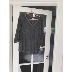 Oversized comfy grey shirt
